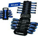 Set 44 surubelnite + biti + chei tubulare HYUNDAI HY-59404